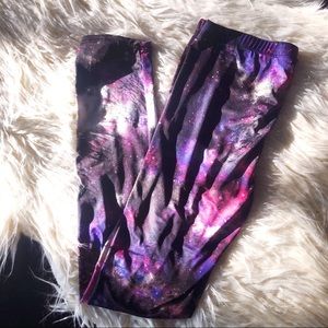 Galaxy Print Leggings